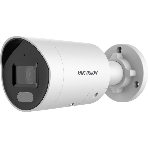 Hikvision DS-2CD2047G2-LU/SL(C), 4 Megapixel, ColorVu, Mini Bullet, 40m LED, Microfoon, Speaker en Strobe Light