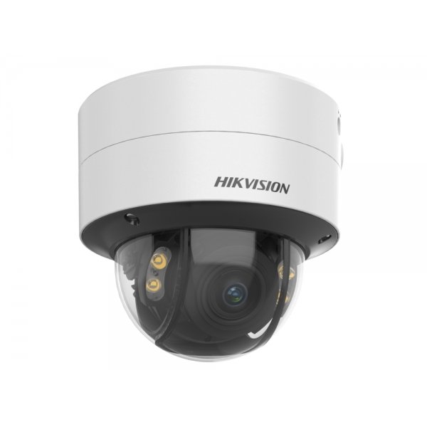 Hikvision DS-2CD2747G2-LZS, 4MP, ColorVu, Cámara Domo Varifocus, 40m LED