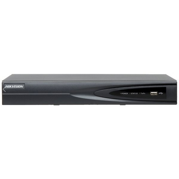 Hikvision DS-7604NI-K1/4P - Rögzítő - 4 csatorna - 1 x HDD-öböl - 4 x PoE 