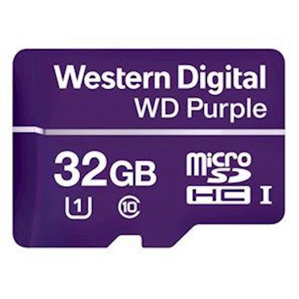 WD Purple 32GB Surveillance microSD, WDD032G1P0C