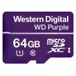 WD Purple 64GB Surveillance microSD, WDD064G1P0C