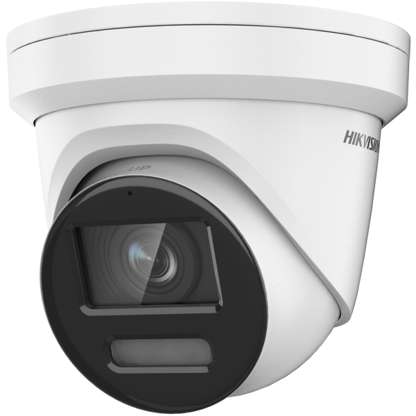 Hikvision DS-2CD2387G2-LU(C) - 8 megapikselin 4K - ColorVu - Turret - Audio - Microfoon - Wit - Wit