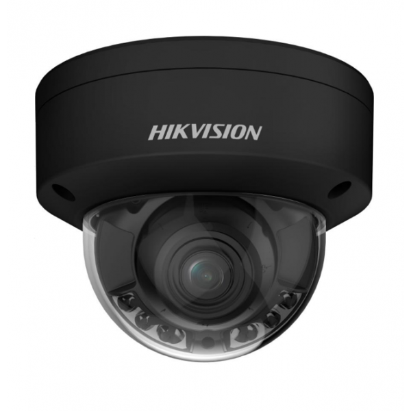 Hikvision - DS-2CD2787G2HT-LIZS - Cúpula Varifocal Híbrida ColorVu - 8MP - IP - Preto