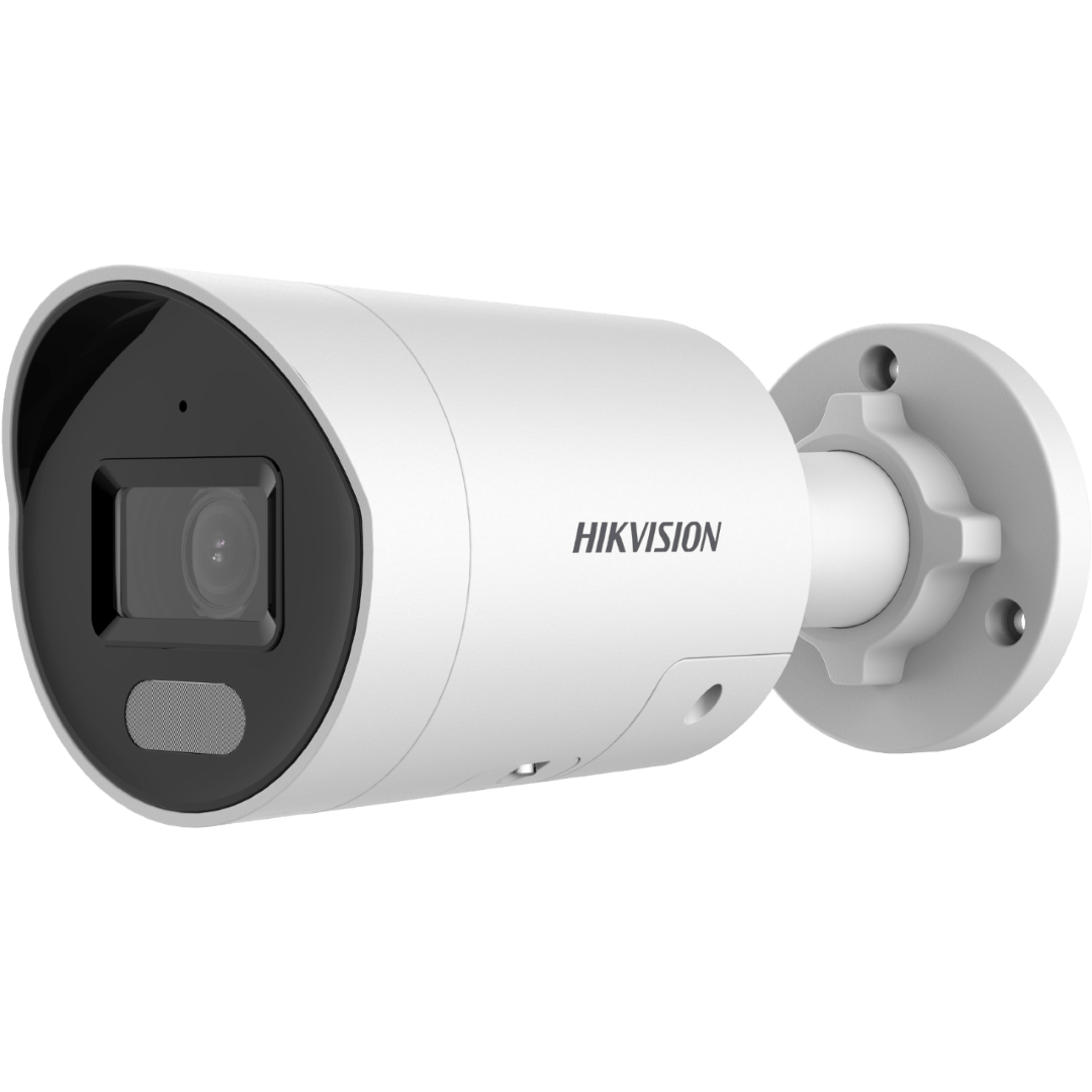 Hikvision DS-2CD2047G2-LU/SL(C), 4 Megapixel, ColorVu, Mini Bullet, 40m LED, Microfoon, Lautsprecher und Stroboskoplicht unique color one size